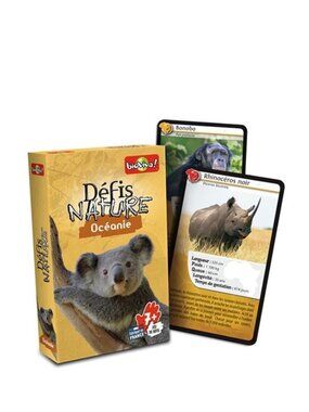 Bioviva Défis Nature- Oceonie -French Card Game New Sealed Ages 7+